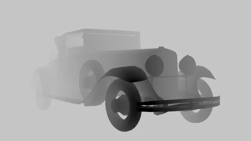 Depth map — digital reconstruction abstraction