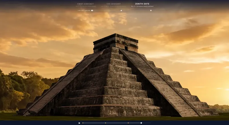 Maya Archaeoastronomy WebGL Experience